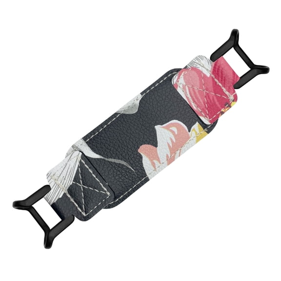 Ergonomic PU and Elastic Rope Hand Strap For 6-8inch Tablets Secure AntiSlip Grip Reading Accessory