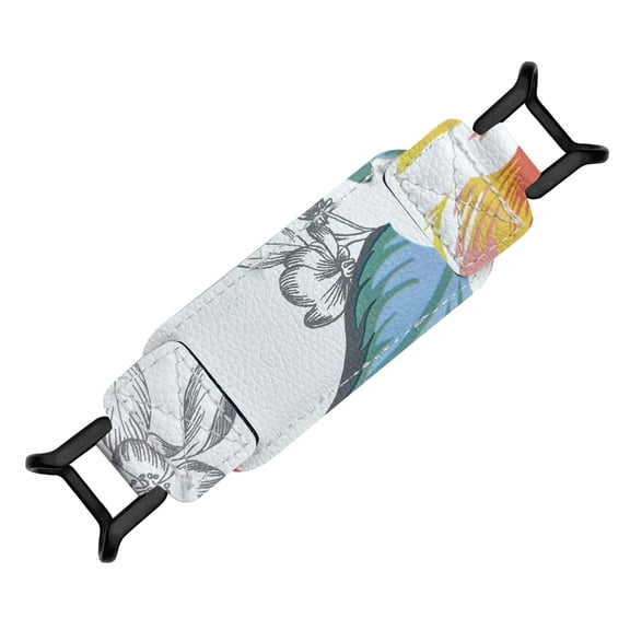 Ergonomic PU and Elastic Rope Hand Strap For 6-8inch Tablets Secure AntiSlip Grip Reading Accessory