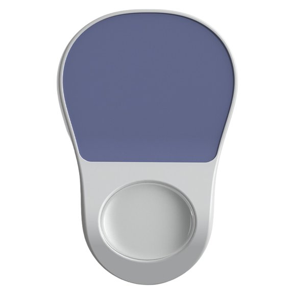 Ergonomic Pad with Memory Foam Wrist Rest and Slip Resistant Base for Comfortable Computer Use