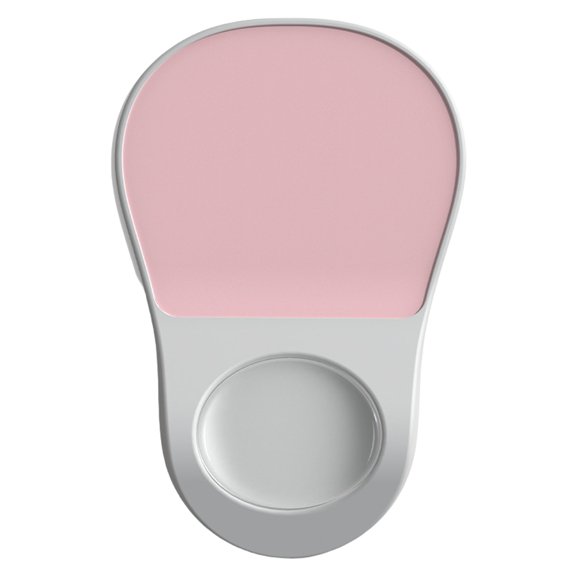 Ergonomic Pad with Memory Foam Wrist Rest and Slip Resistant Base for Comfortable Computer Use