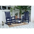 thumbnail image 1 of Ergonomic Patio Rocking Chairs / All-Weather 3-Piece Set with Table, 1 of 4