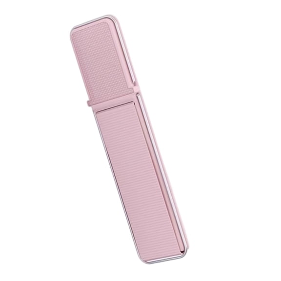 Ergonomic Phone Grip Strap With Builtin Kickstand For Secure Carrying Vertical Horizontal Screen Positioning