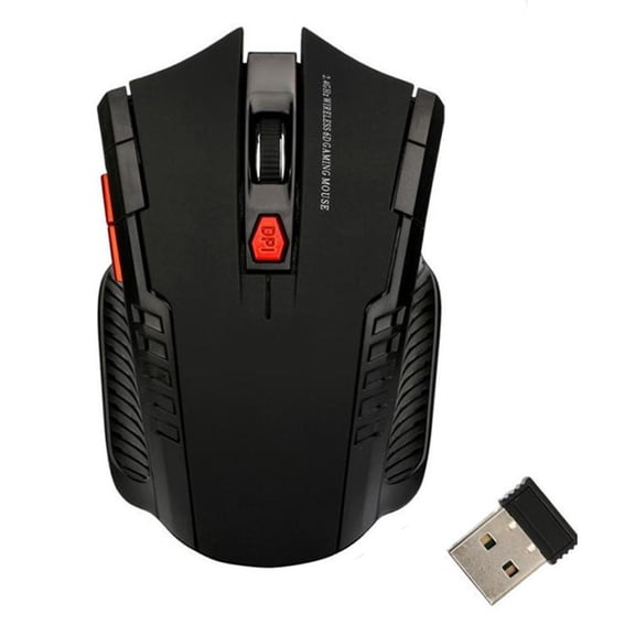 Ergonomic Portable 2.4G Wireless Cordless Optical Scroll Mouse Fit PC Desktop Laptop Computer