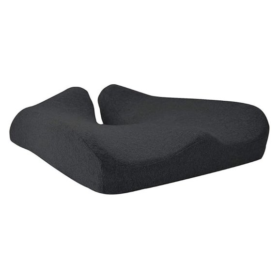 Ergonomic Pressure Relieving Breathable Soft Supportive Seat Cushion with Extra-Dense Memory Foam (Renewed)