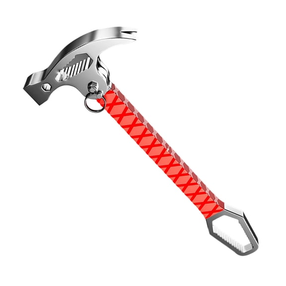 Ergonomic Professional Plastic Handle Hammer With Integrated Wrench Function And Antislip Grip For DIYer Projects