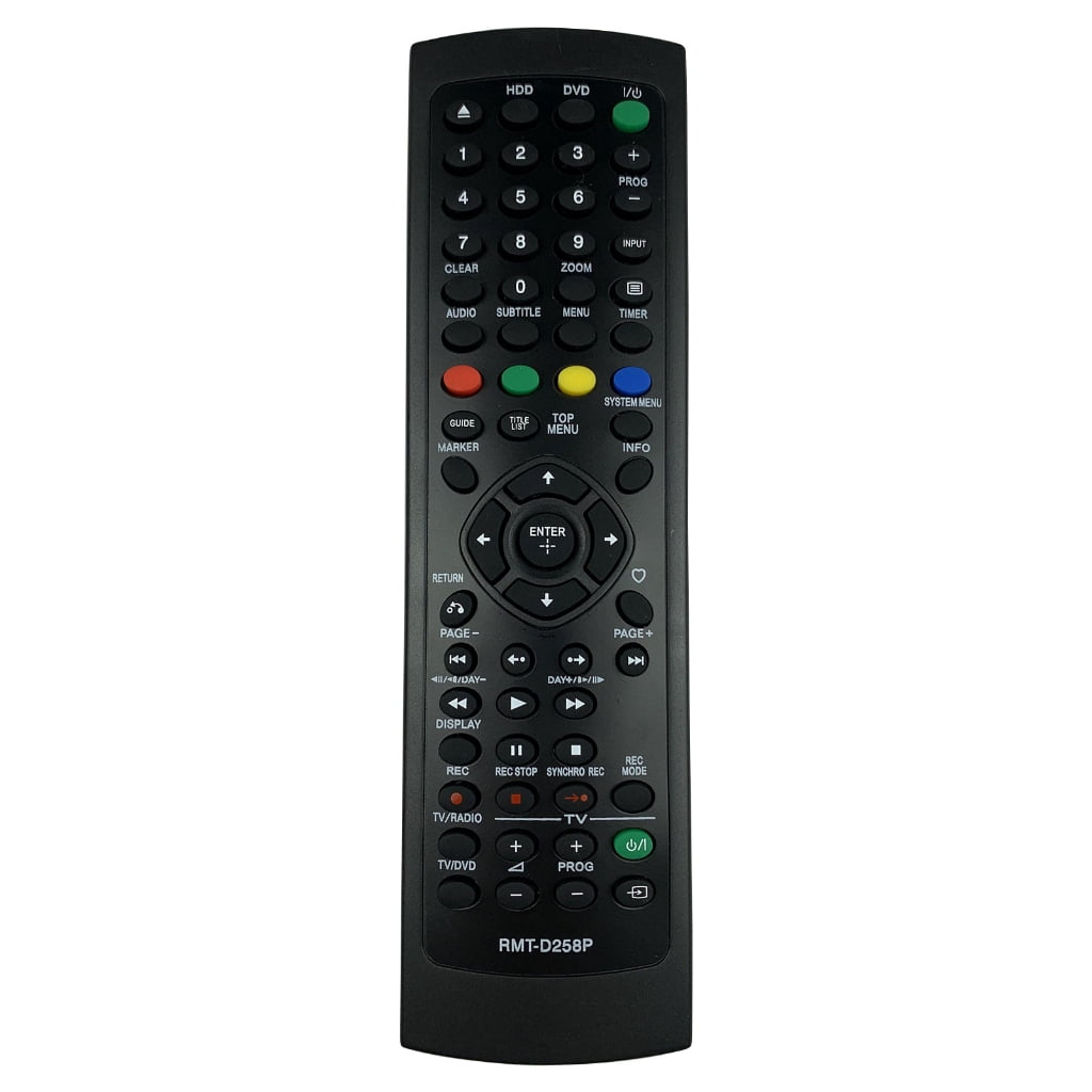Ergonomic Remote Control For RMT D258P Comfortable Operations And ...