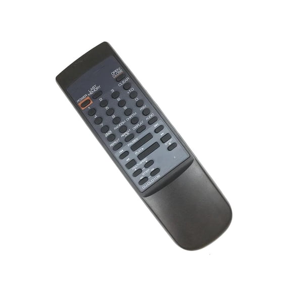 Ergonomic Remote Control Including Play Pause Volumes Controls Easy Operate General Remote Control ABS for LD Players