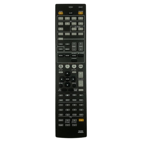 Ergonomic Remote Control Wide Compatibility for RAV332 Multiple Home Devices
