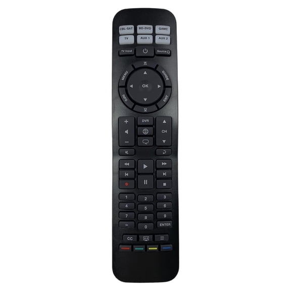 Ergonomic Remote Control for Big TVs ABS Long Lasting Home Use
