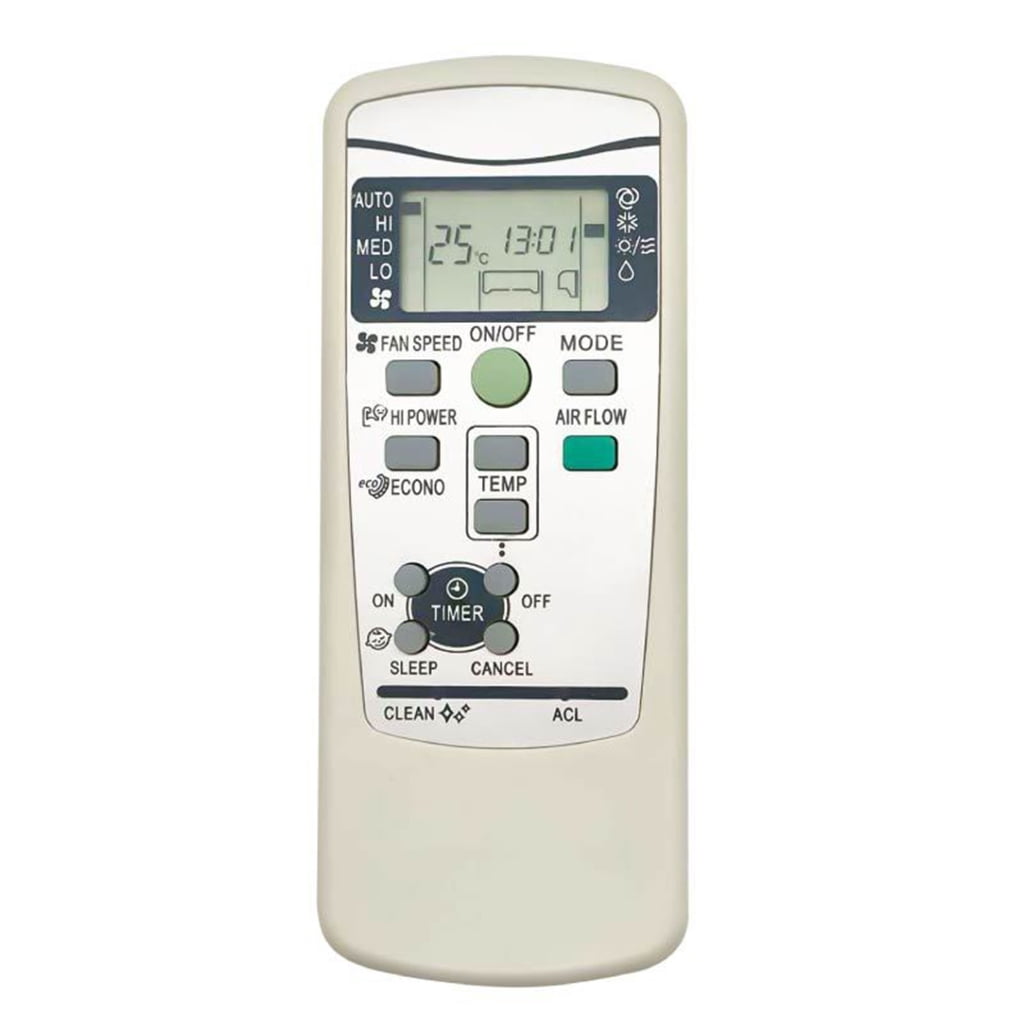 Ergonomic Remote Control for RKX502A001-1A Air Conditioner Replacement ...