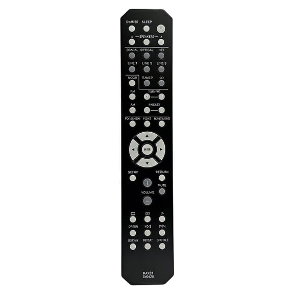 Ergonomic Remote Control with Broad Compatibility for RAX31 Video Receiver