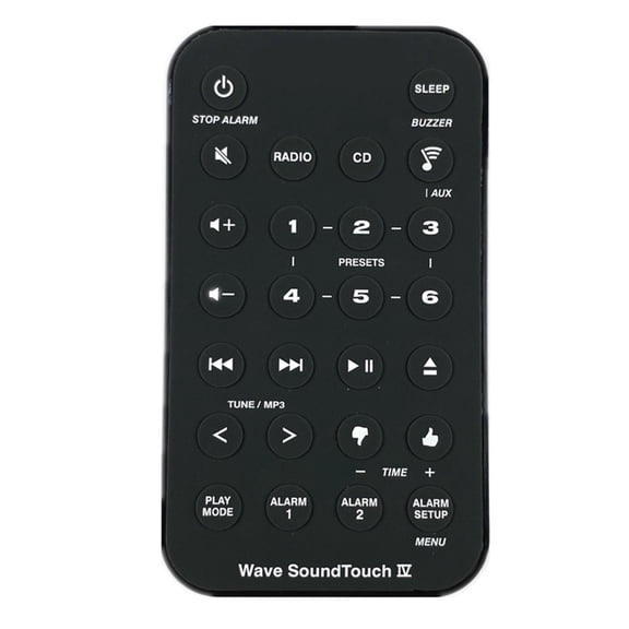 Ergonomic Remote Controller for Soundtouch Series Radio Music Sound Controller Plug and Play