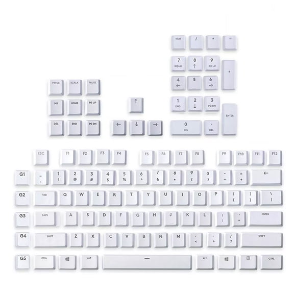 Ergonomic Replacement Caps NonGlossy Finish for G915/G913 Rapid Typing Solution