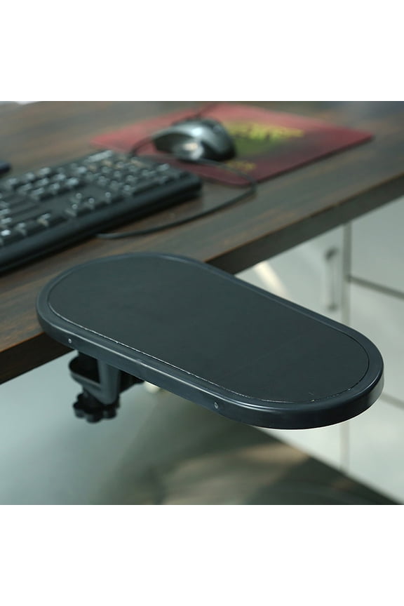 Ergonomic Rotatable Hand Rest Board for Computer Desks Wrist Support for Typing,Gaming Office Work Adjustable Arm Rest with 360° Rotation Portable Install for Professionals