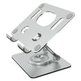 thumbnail image 1 of Ergonomic Rotating Laptop Stand with 360 Adjustable Base Foldable Desktop Mount Holder for Tablets and Computers, 1 of 4