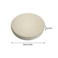 thumbnail image 1 of Ergonomic Round Cushion for Office Chairs | Non-Slip Ties | Light Density Foam Support | Pressure Relief for Back & Hips | Easy Clean Patio Furniture Cushion, 1 of 6