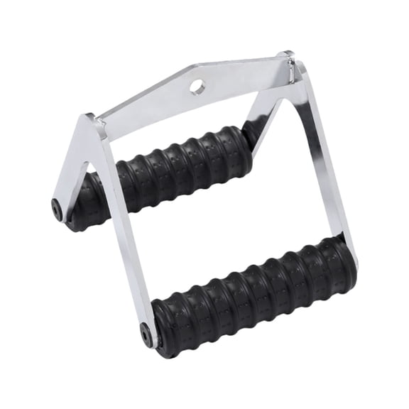 Ergonomic Row Handle Cable Attachment V Shaped Rowing Handle Double D Row Handle Grip Strength Training Equipment