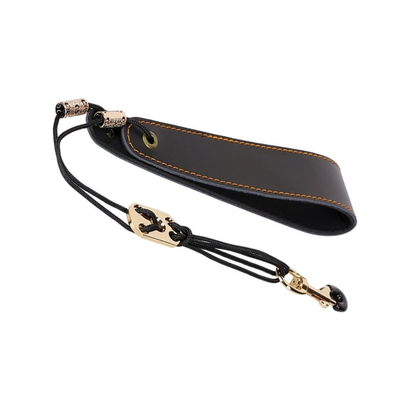 Ergonomic Saxophone Neck Support Leather Sax Strap Perfect for Tenors Soprano Baritone Winds Instruments Adjustable