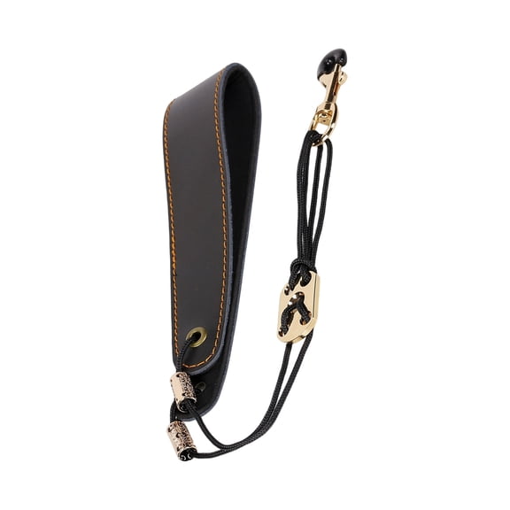 Ergonomic Saxophone Neck Support Leather Sax Strap Perfect for Tenors Soprano Baritone Winds Instruments Adjustable