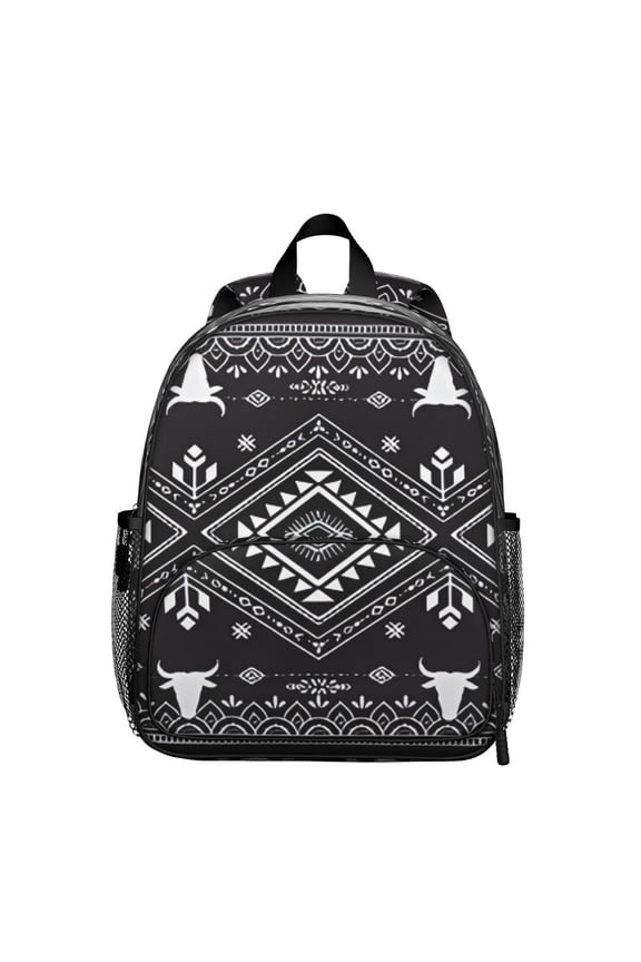 Ergonomic School Backpack with Chicken Farm Art - Waterproof Student Daypack with Rooster Print Design