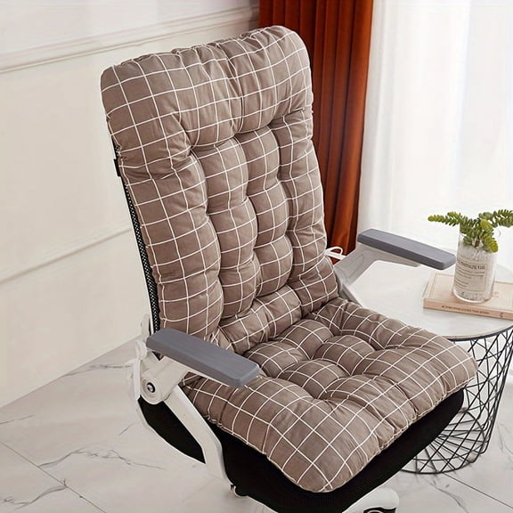Ergonomic Seat Cushion with Back Support, Memory Foam Chair Pad for Office, Car, Home Desk Seating