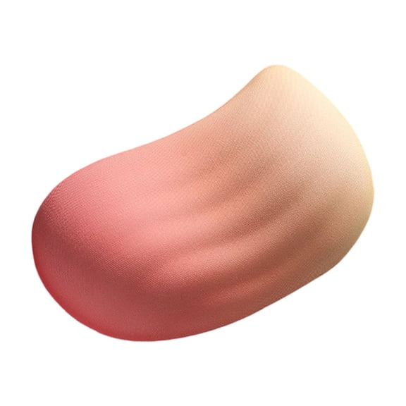 Ergonomic Shape Silicone Wrist Rest Pad With Memory Foam For Comfortable Typing And Gaming