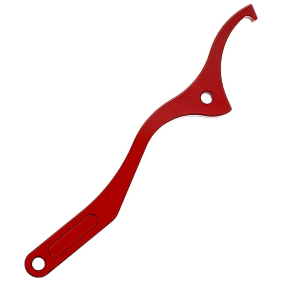 Ergonomic Shock Spanner Wrench Motorcycle Shock Adjuster Easy Shock Adjustment Tool Aluminum Suspension Tool for Bike