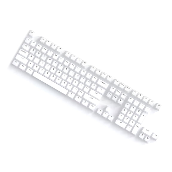 Ergonomic Silicone Keycaps Enhances Typing Comfort Gaming and Office Use