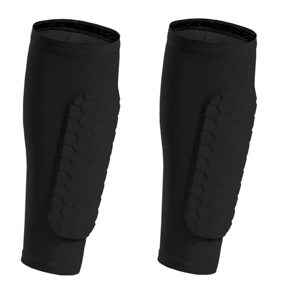 Ergonomic Silicone Leg Protectors Honeycombed Feature Wear Resistance Breathable Calf Sleeve for Sports Outdoor