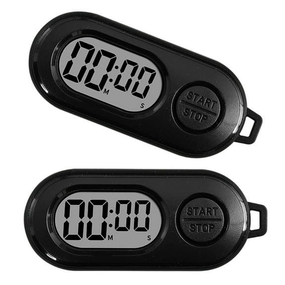 Ergonomic Small Easy Carry Timers Timer Keychains Large Screen High Accuracy Digital Timers for Outdoor Activity Gym