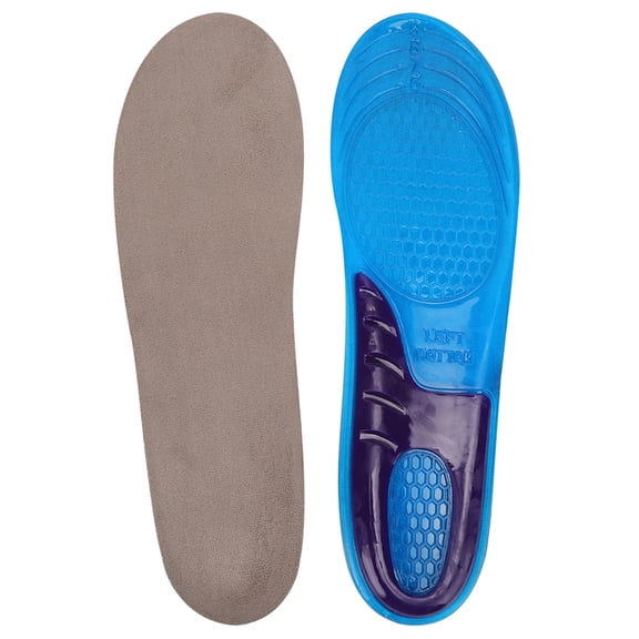 Ergonomic Sneaker Insoles with Airflow Design for Enhanced Shock Absorption & Massage, Medium ComfortBoost