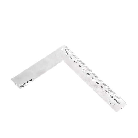 Ergonomic Stainless Angled Finders Ruler Measurement Tool 45° 90° Option with Clear Numerals Enhancing Visibilities