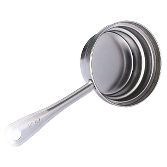 Ergonomic Stainless Steel Measuring Cup, Ideal for Dry and Liquid Ingredients, Multi Capacity Measuring Tool for Precise Cooking and Baking, Hanging Hole for Easy Storage, 3 In 1