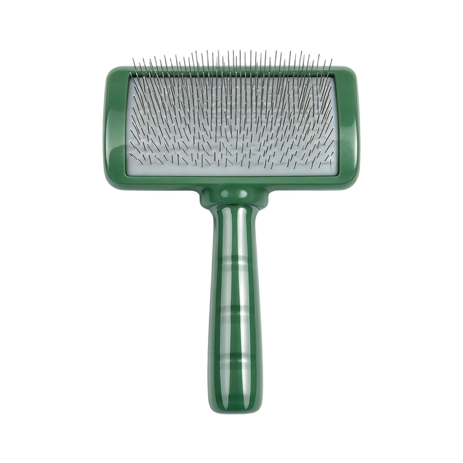 Ergonomic Stainless Steel Pin Slicker Brush for Large Breed Dogs Pet ...