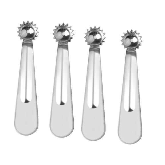 Ergonomic Stainless Steels Kitchen Corer Tool 4Pcs Safe Tomato Strawberry Huller For Easy Removal Tool