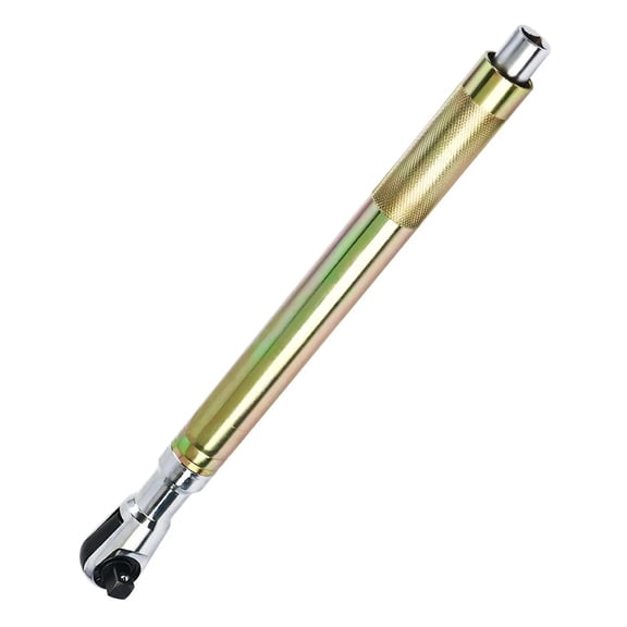 Ergonomic Strong Metal Steel Ratcheting Extended Wrench Hand Tool Offering 4 Position Adjustment For Improved Accuracy
