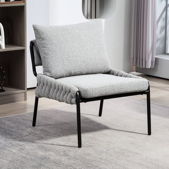 Ergonomic Support & Sturdy Frame - Comfortable Seating in Bedroom or Small Spaces