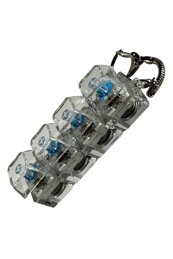 Ergonomic Switches Tester for Mechanical Keyboard Keychain Pendant 4/9Keys