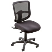 Ergonomic Task Office Chair with ProGrid Back in Coal Black Fabric