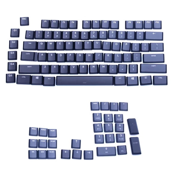 Ergonomic Textured Keycaps Easy Installation for G915/G913/G815/G813 TKL Gaming Keyboards