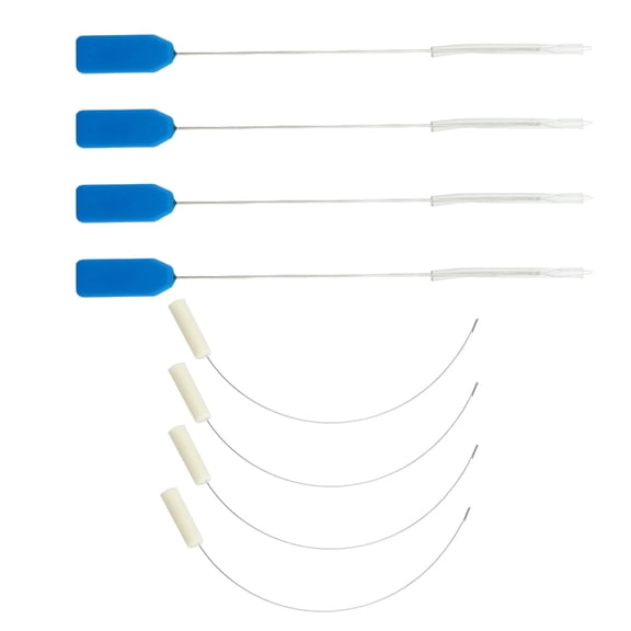 Ergonomic Threading Device Sturdy Plastic Sewing Aid for Rapid Needle Preparation