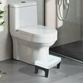 thumbnail image 1 of Ergonomic Toilet Squatting Footstool, Adjustable 6.7-Inch Non-Slip Bathroom Potty Stool, Heavy-Duty Plastic Footrest for Constipation Relief and Easy Storage, 1 of 5