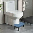 thumbnail image 1 of Ergonomic Toilet Squatting Footstool, Adjustable 6.7-Inch Non-Slip Bathroom Potty Stool, Heavy-Duty Plastic Footrest for Constipation Relief and Easy Storage, 1 of 6
