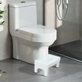 thumbnail image 1 of Ergonomic Toilet Squatting Footstool, Adjustable 6.7-Inch Non-Slip Bathroom Potty Stool, Heavy-Duty Plastic Footrest for Constipation Relief and Easy Storage, 1 of 5
