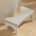 thumbnail image 1 of Toilet Stool Footrest | 6.7" Height Squatting Potty Stool | Non-Slip Bathroom Foot Stool | Helps with Constipation & Hemorrhoids | Supports 200kg | Modern Design, 1 of 4
