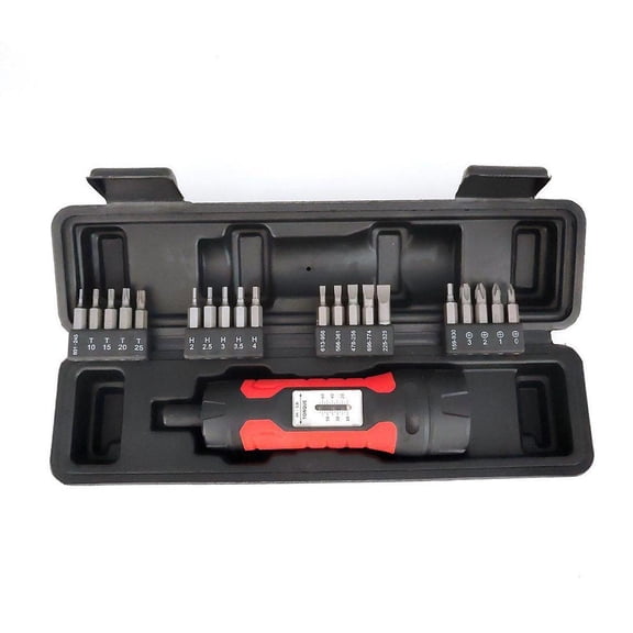 Ergonomic Torque Driver 14 Inch, Carbon Steel, Accurate Torque 10 65 In Lbs, Non Slip Handle for During Use (1set)