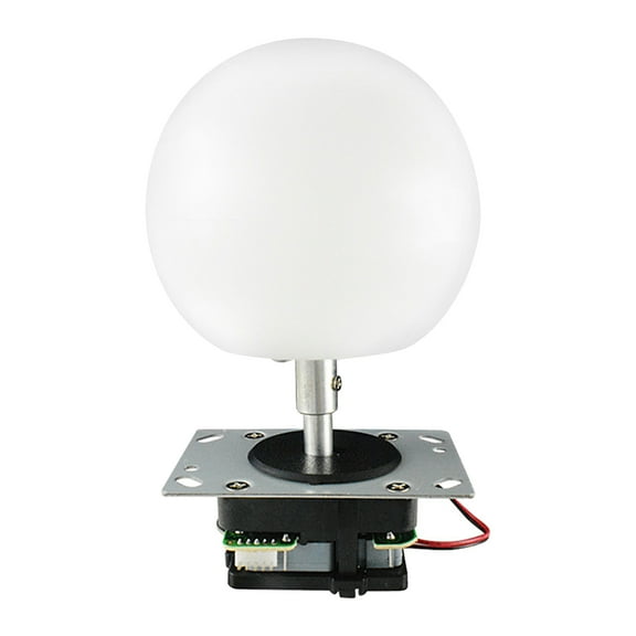 Ergonomic Touch Sensitive Gamepad Joystick Metal Base Interactived Light Effect Enhances Precised for Speedrunning