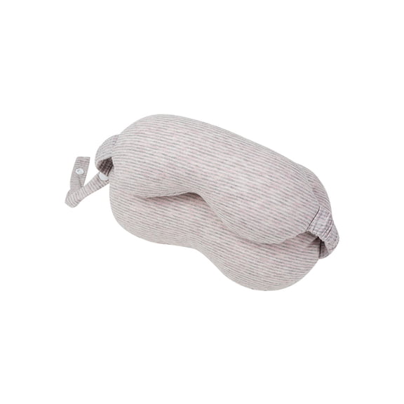 Ergonomic Travel Neck Pillow With Eye Mask, 2 In 1 Memory Foam U Shaped Cervical Support Pillow for Airplane Car Office Home Sleeping Rest