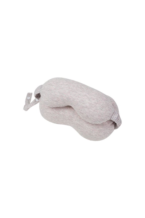 Ergonomic Travel Neck Pillow With Eye Mask, 2 In 1 Memory Foam U Shaped Cervical Support Pillow for Airplane Car Office Home Sleeping Rest