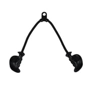Ergonomic Tricep Rope Pulldown Attachments, Upgraded 32 Inch Extra Long Triceps Rope Cable Attachments for Gym, Pull Down Bar for Cable Machine, Tricep Workout Cable Attachments